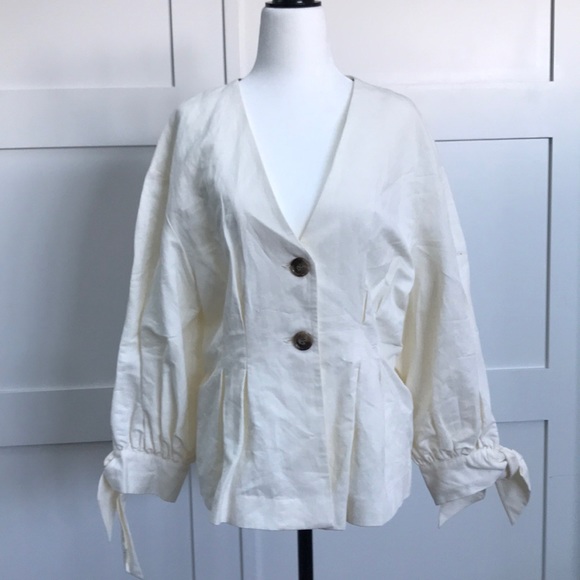 Zara Tops - ZARA white top  - NEW